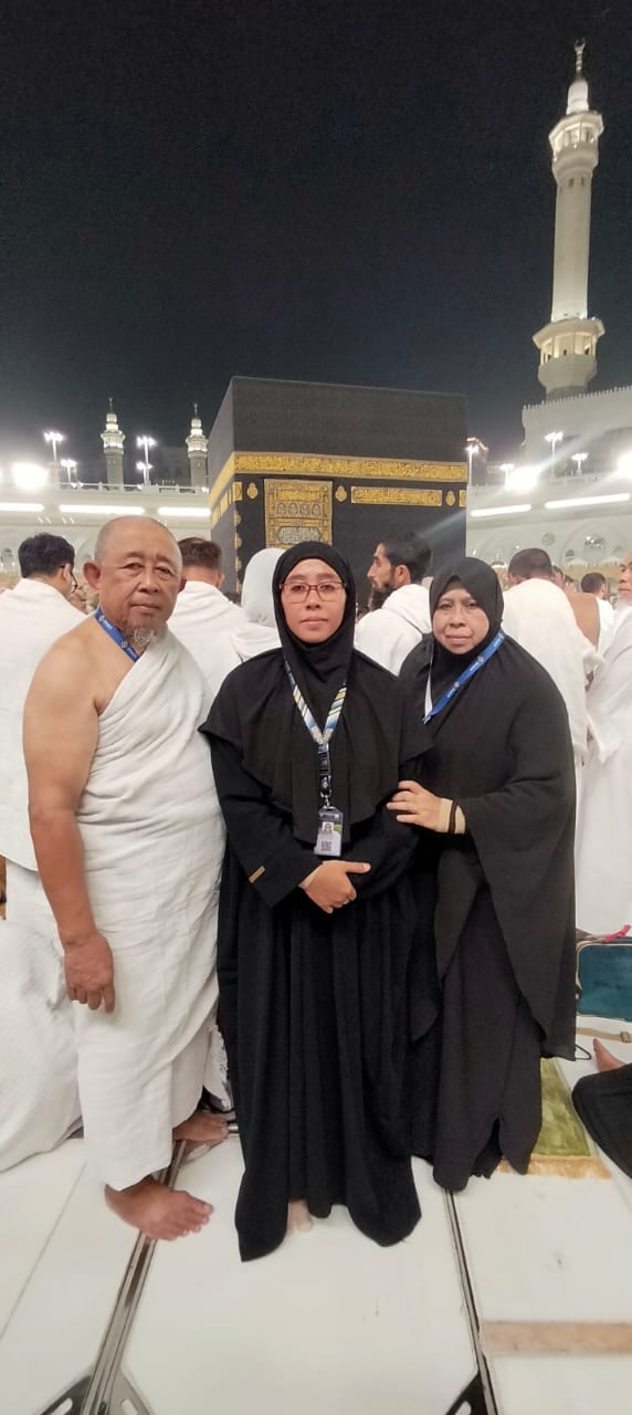 Berihram di depan Ka'bah
